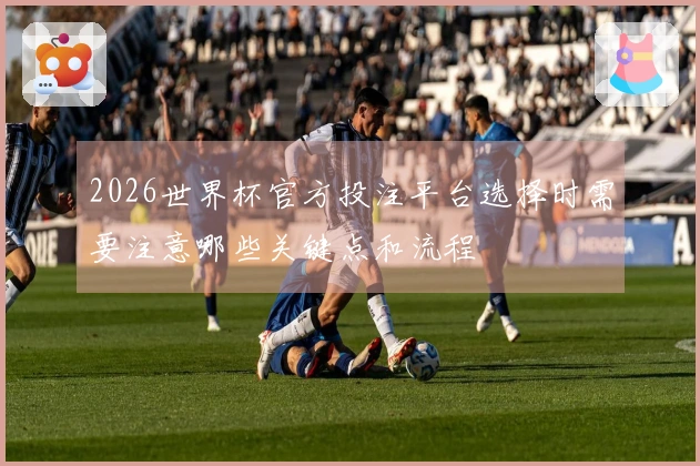 2026世界杯官方投注平台选择时需要注意哪些关键点和流程