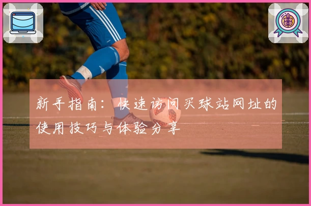 新手指南：快速访问买球站网址的使用技巧与体验分享